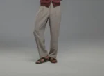 Linen Tailored Pants - Image 3